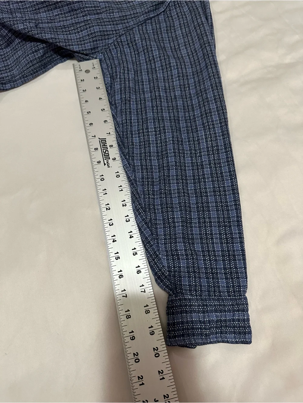 Levi's Jeans Men's 100% Cotton Plaid Button Down Thick Long Sleeve Shirt Size M